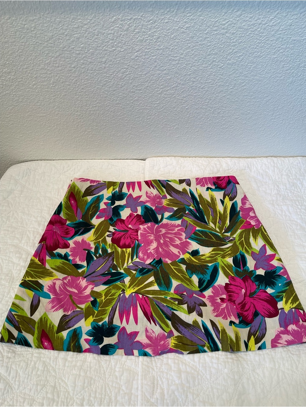 GAP Floral A-Line SKORT in Pink, Green & Blue - NWT - Small